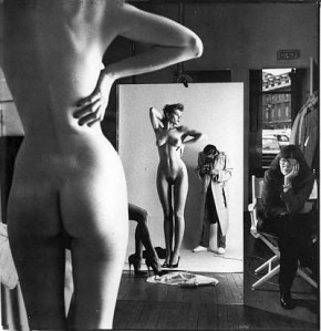 Helmut Newton selfie