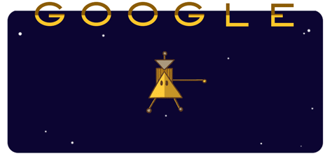 Google Cassini doodle