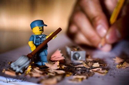 Brick point of view by Daniele Sala